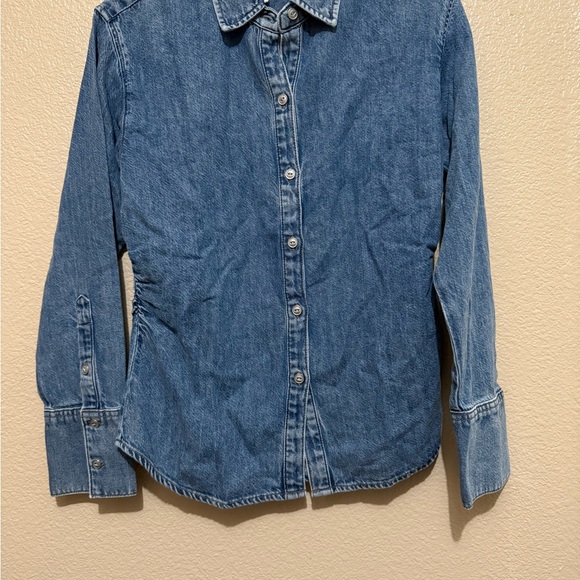 Rag & Bone Classic Blue Denim Shirt M - Picture 7 of 15